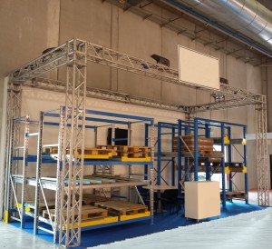 Stand fieristici Padova, con service audio, service video e service luci