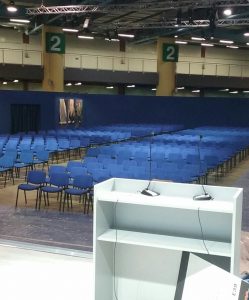 Sedie imbottite per conferenza - service audio, luci e video per eventi - Padova