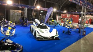 Stand per fiera auto - service audio, luci e video per eventi - Padova
